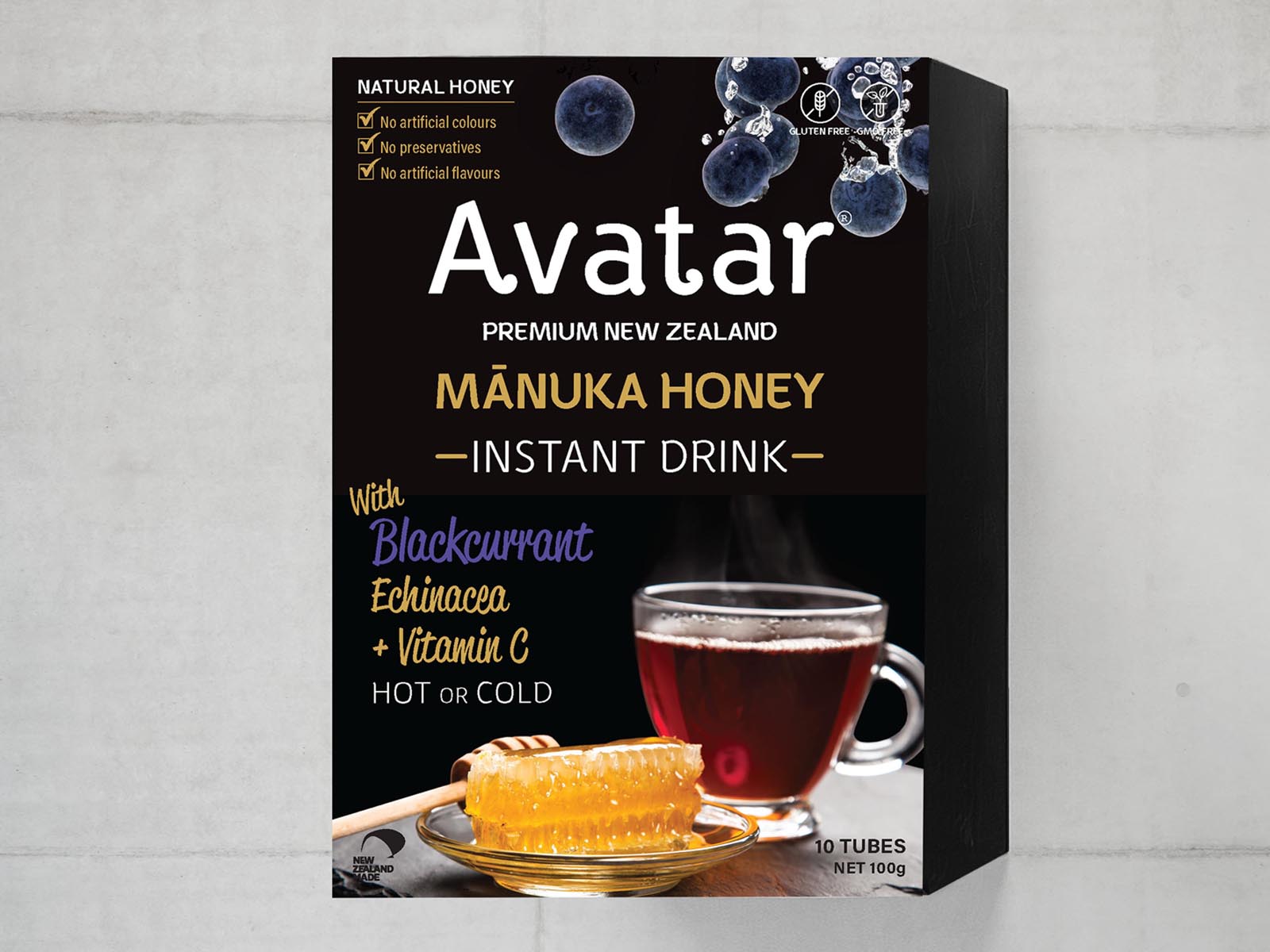 Avatar Manuka Honey Blackcurrent Drink