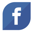 Facebook logo and link to Gregory Studio's facebook page.