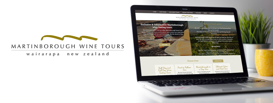 Martinborough Wine Tours website