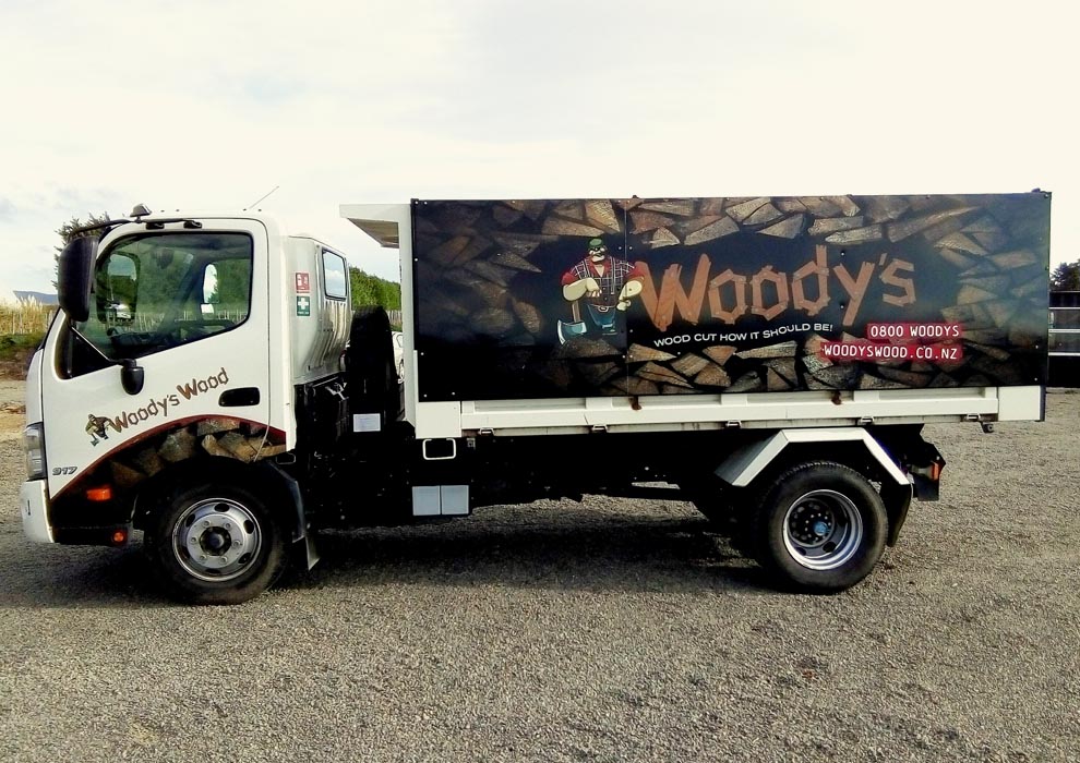 Woodys Firewood Truck